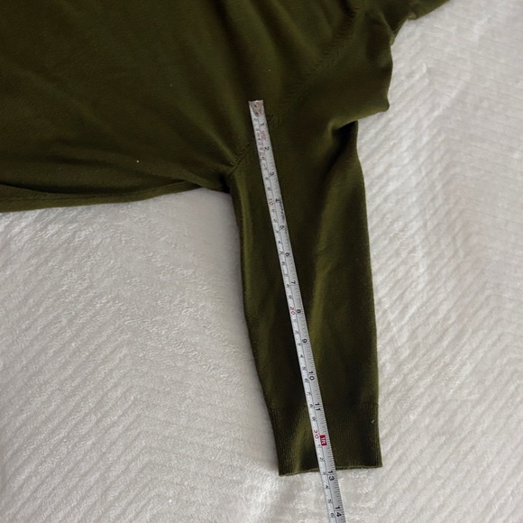 Zara Deep Green Knit Top - Picture 4 of 4